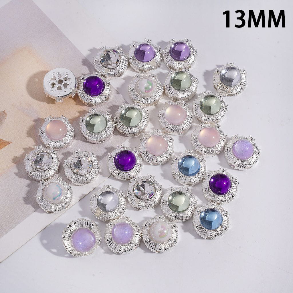 Fancy Alloy Beads with Shiny Rhinestones in Various Style, Jewelry Accessories (Please Read Description)