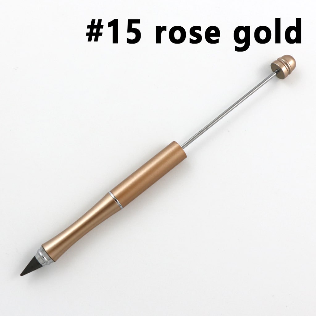 New Style Metal Beadable Pencils in Solid Color