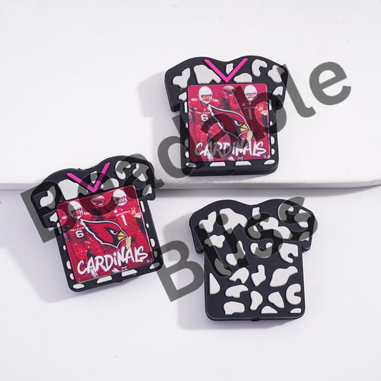 Three phone case designs featuring a sports team logo on a white background.