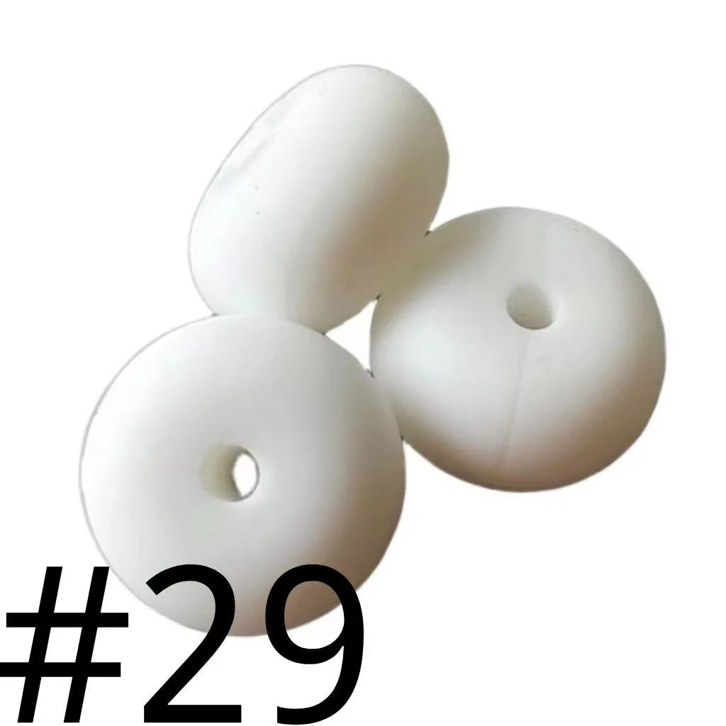 Silicone Wheel Beads Abacus Beads