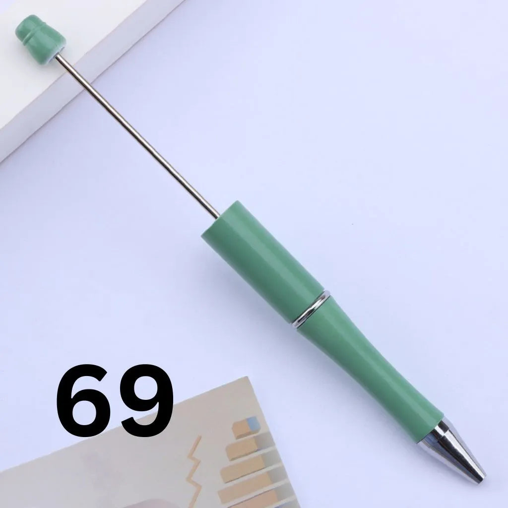 Plastic Beadable Pens | Beaded Pens in Solid, Ombre Gradient and Neon Colors, READ DESCRIPTION