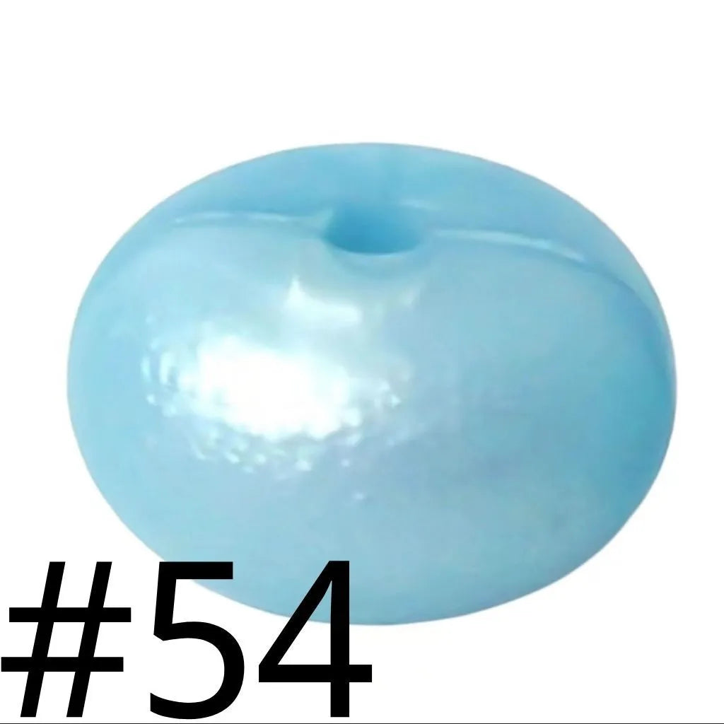 シリコンホイールビーズ そろばんビーズ