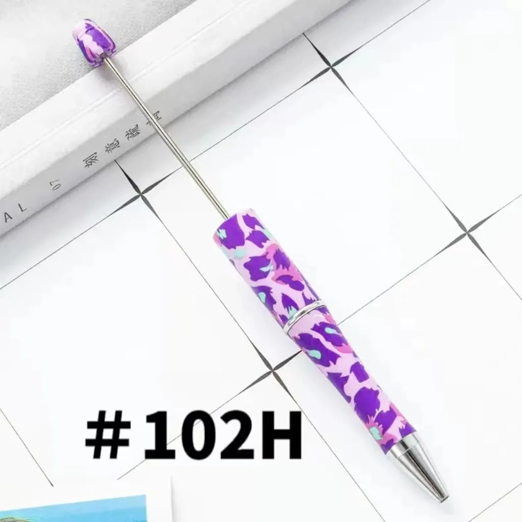 Random Mix Printed Beadable Pens