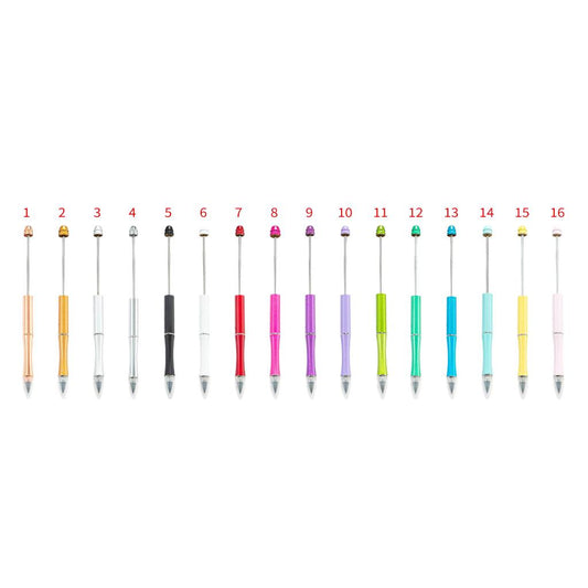 Metal Beadable Pencils with Additional Colors Refills