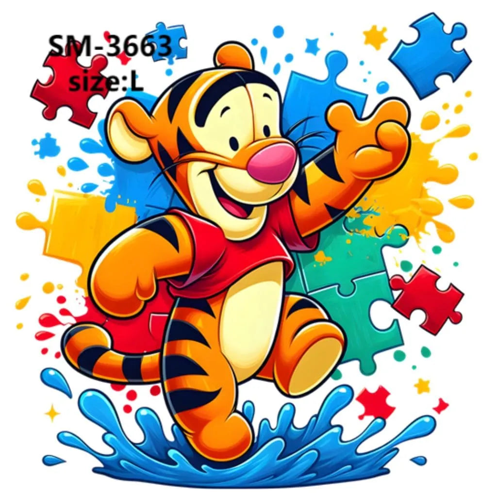 Heat Transfer Decals, Iron on Transfers for T-shirts, Thermal Stickers Patches Wraps