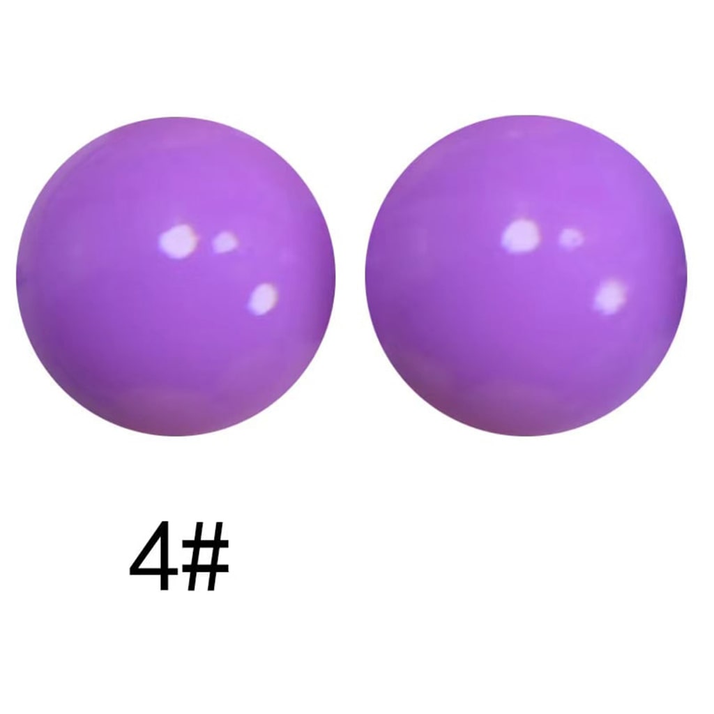 Extra Glossy Opal Silicone Beads, Solid Color, 15mm