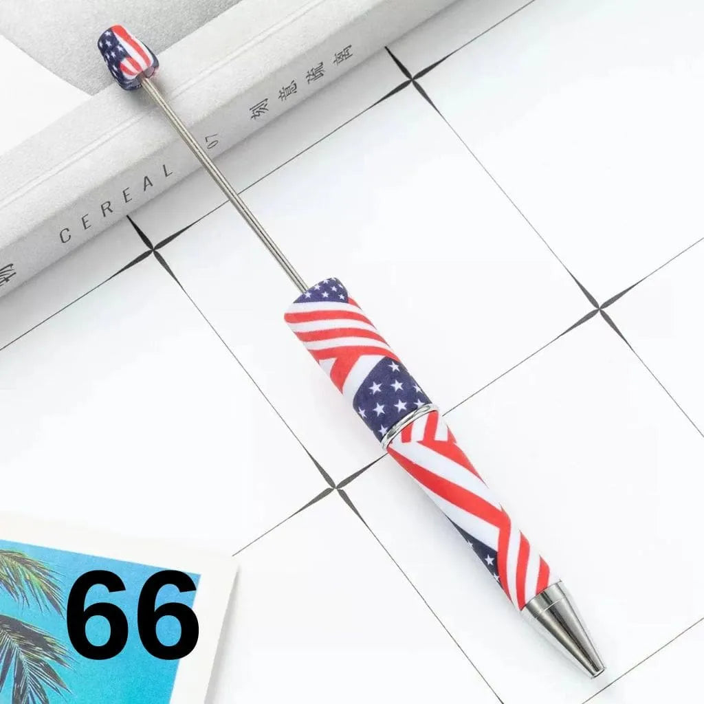 Random Mix Printed Beadable Pens