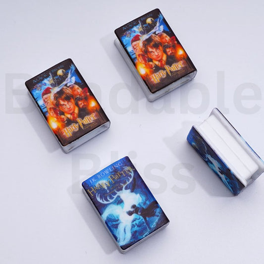 3D Adhesive Mould HP Books Silicone Focal Beads