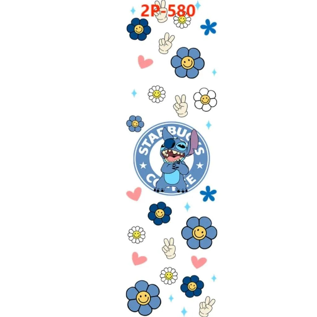 UV DTF Pen Wraps for Custom Pens, Sticker Decals, 111 mm by 32 mm (4.37'' by 1.25'')