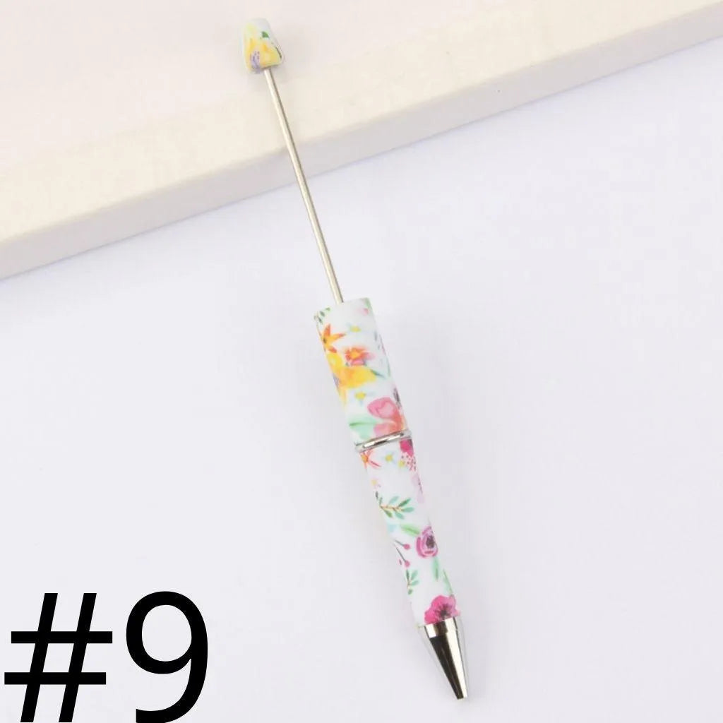 Random Mix Printed Beadable Pens