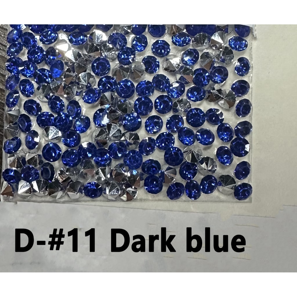 DIY Bling Bling Wraps Tapes with Cone Shape Rhinestones for Pen, Around 40*28MM, 78pcs in 1 Sheet, Please Read the Description