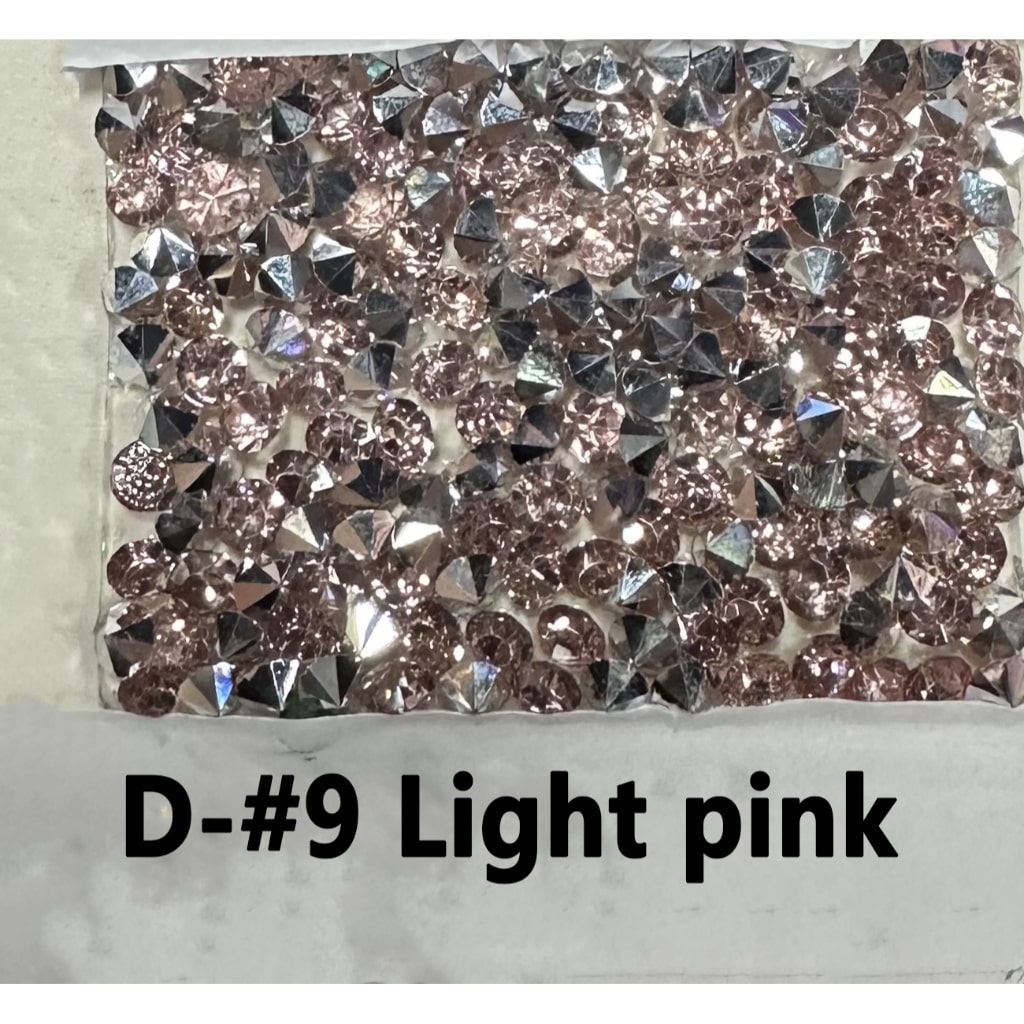 DIY Bling Bling Wraps Tapes with Cone Shape Rhinestones for Pen, Around 40*28MM, 78pcs in 1 Sheet, Please Read the Description