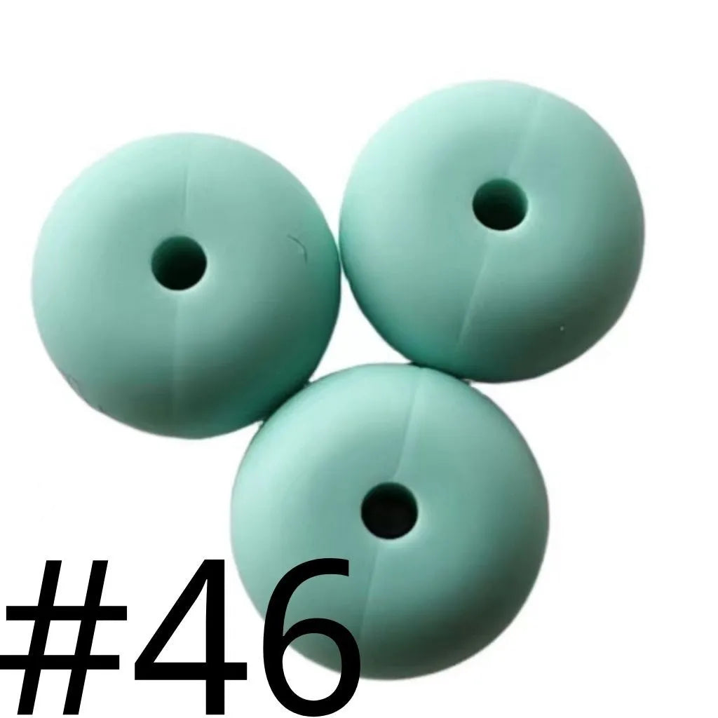 Silicone Wheel Beads Abacus Beads