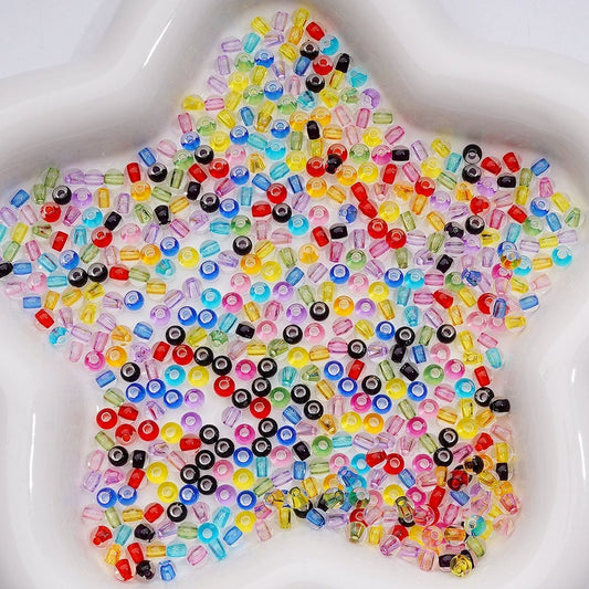 Multi-Color Tiny Cute Beads for Jewelry Accessories, Random Mix (Not Used for Pen)