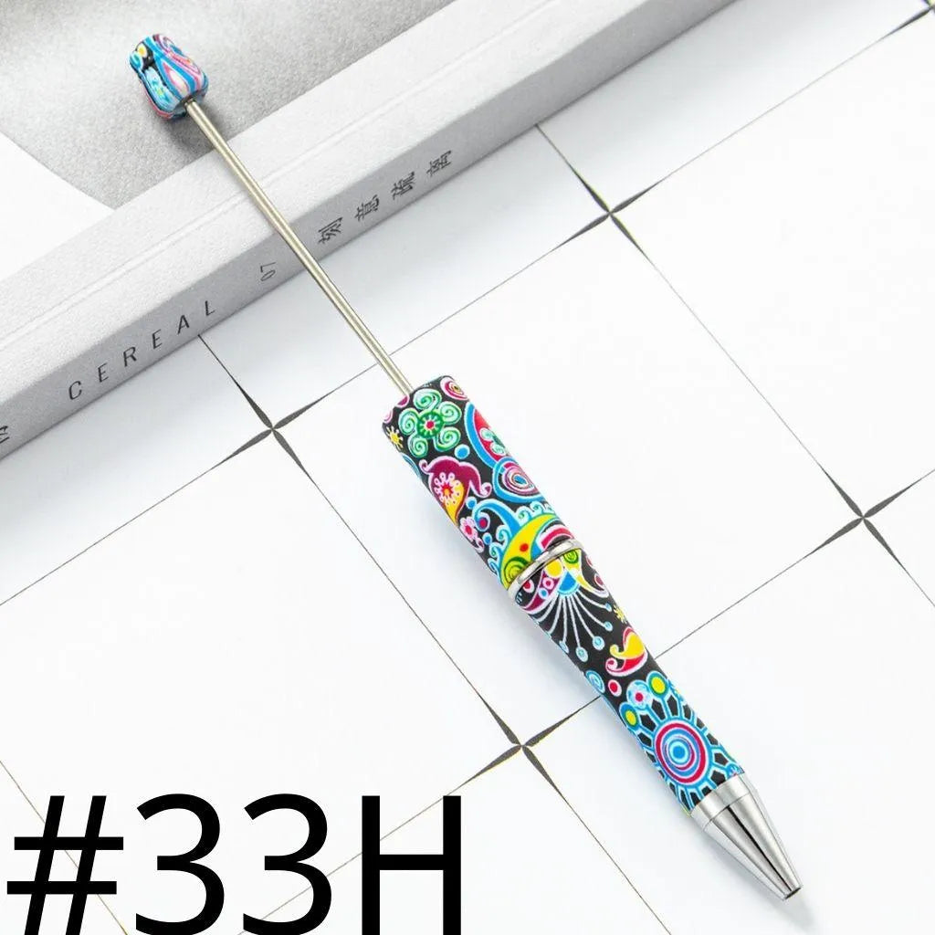 Random Mix Printed Beadable Pens