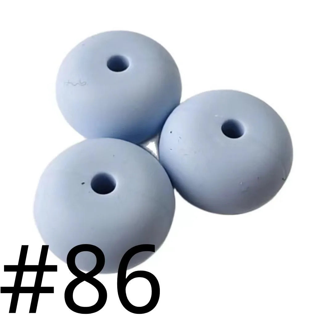 Silicone Wheel Beads Abacus Beads