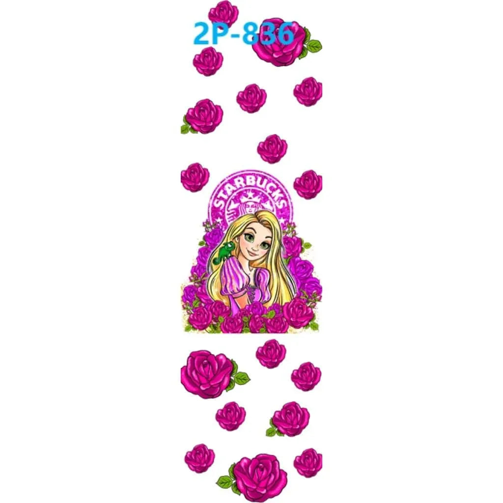 UV DTF Pen Wraps for Custom Pens, Sticker Decals, 111 mm by 32 mm (4.37'' by 1.25'')