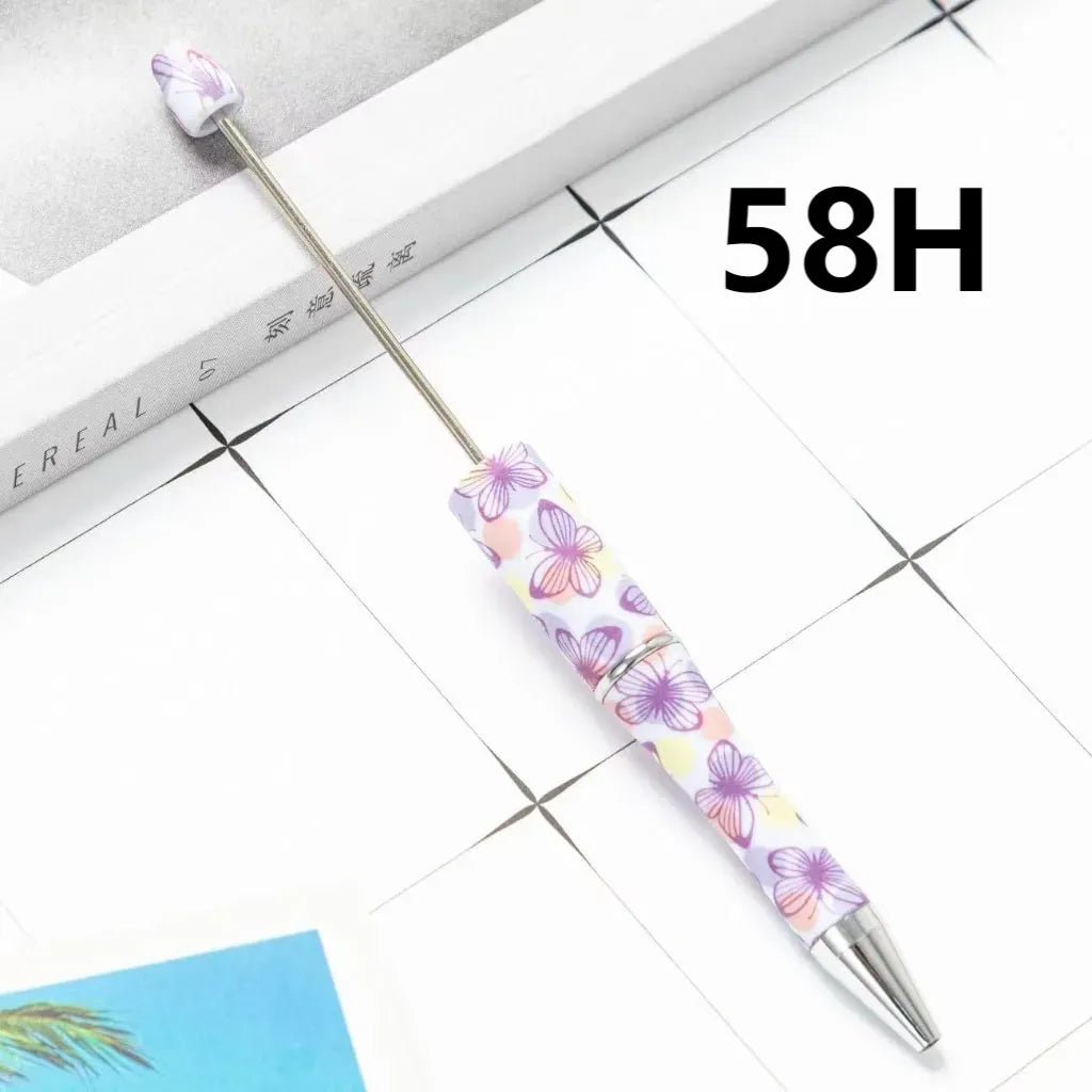 Random Mix Printed Beadable Pens