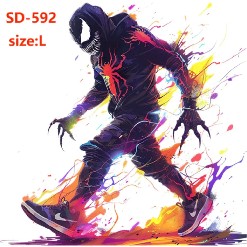 Heat Transfer Decals, Iron on Transfers for T-shirts, Thermal Stickers Patches Wraps