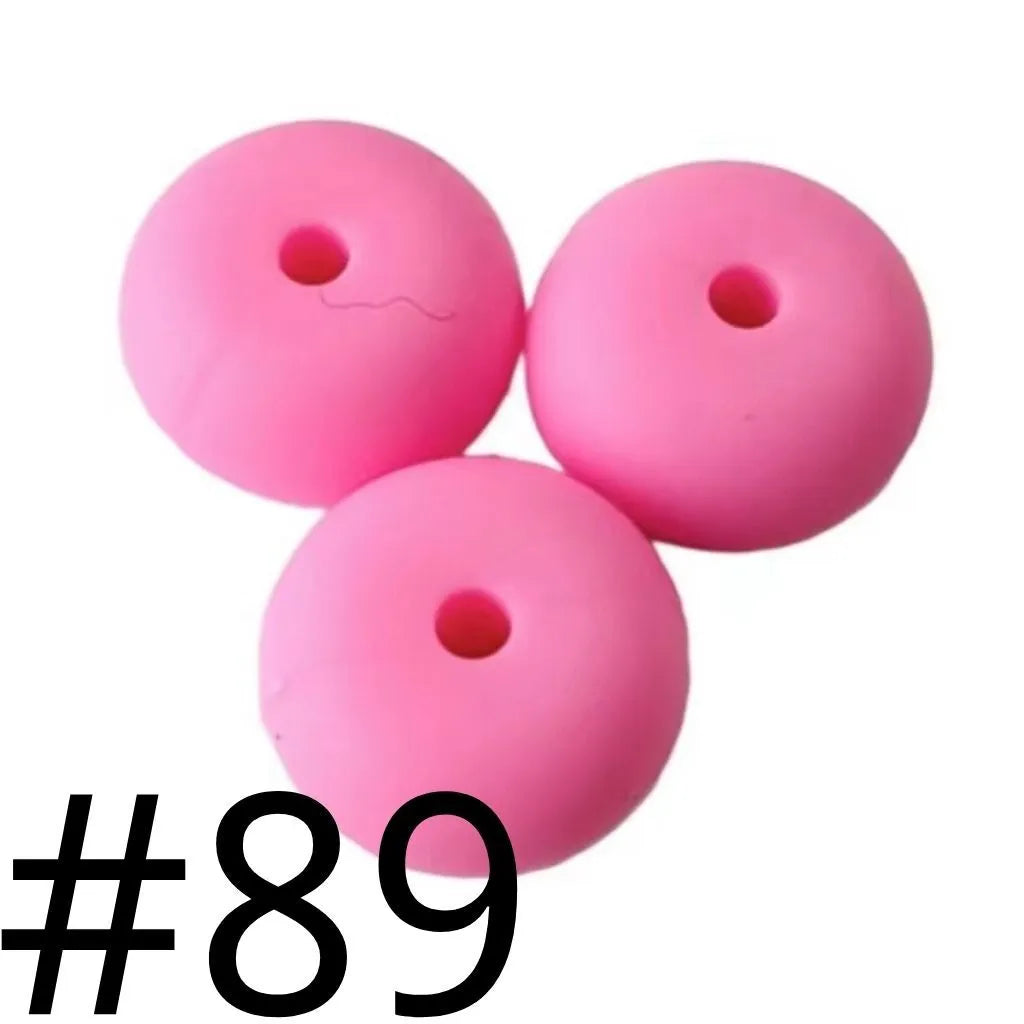 Silicone Wheel Beads Abacus Beads