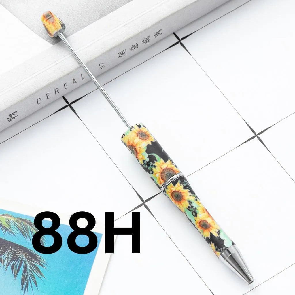 Random Mix Printed Beadable Pens