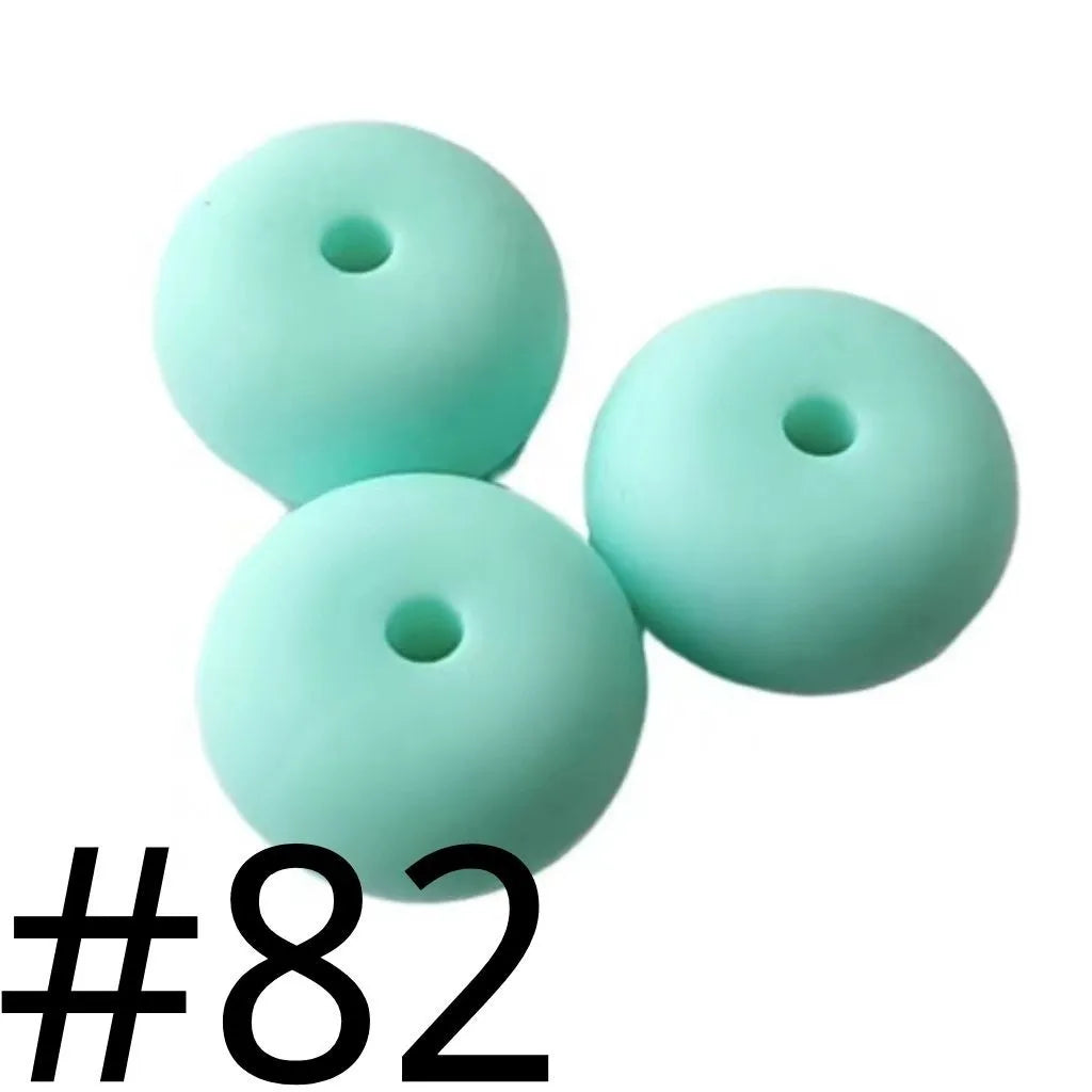 Silicone Wheel Beads Abacus Beads