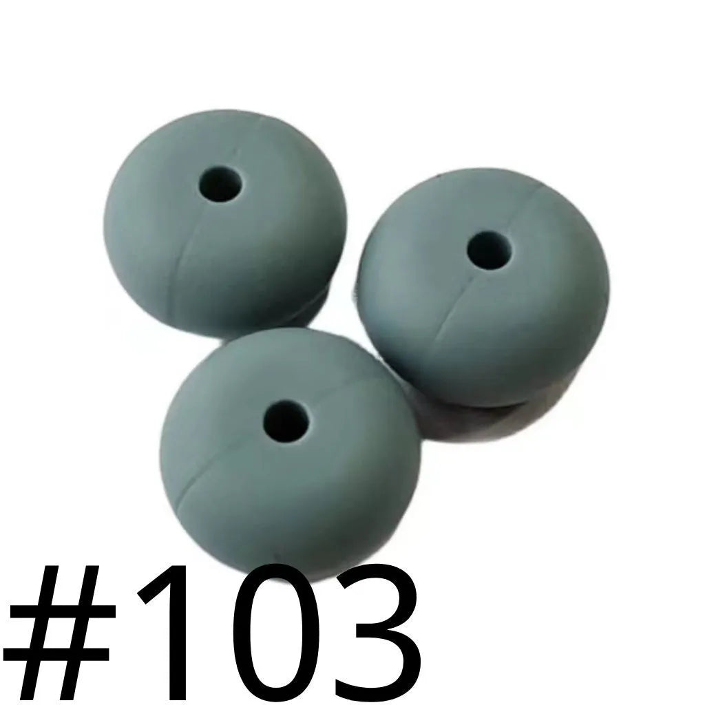 Silicone Wheel Beads  14mm