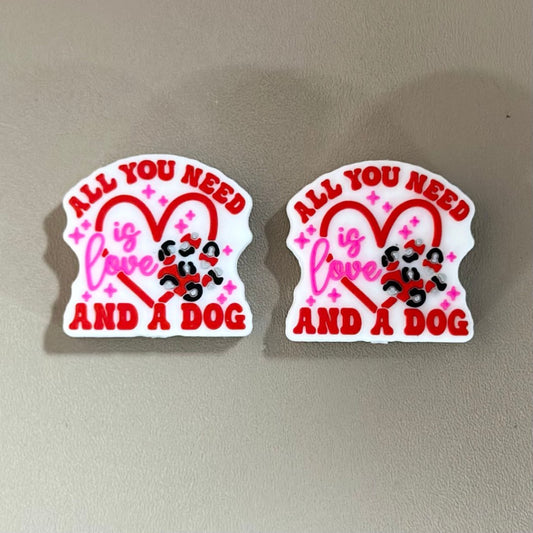愛と犬のためのシリコン製フォーカルビーズ