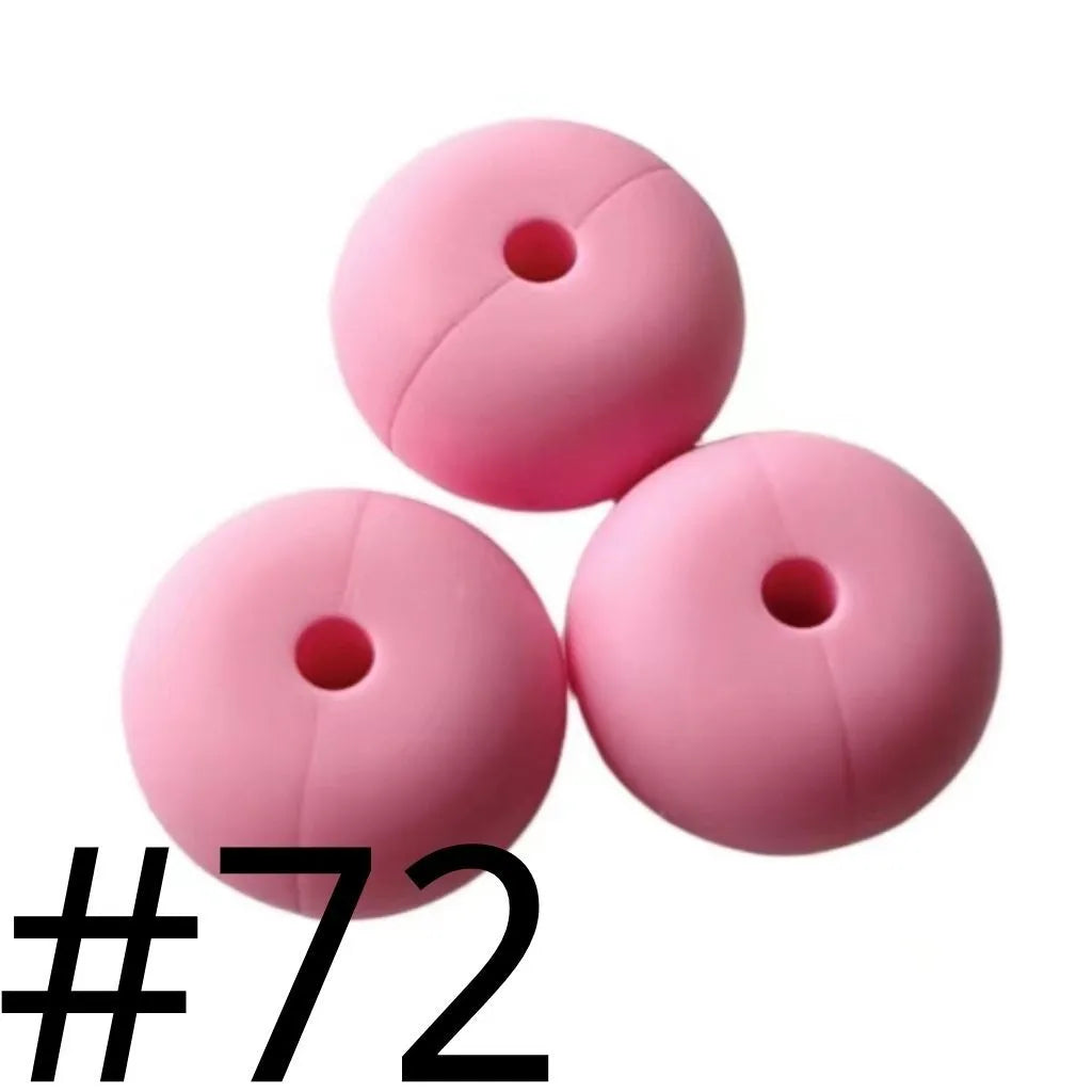 Silicone Wheel Beads Abacus Beads