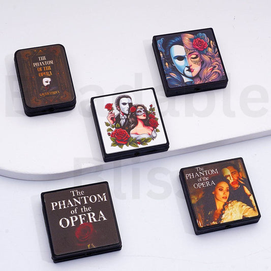 The Phanto of Th Oper Silicone Focal Beads, Random Mix