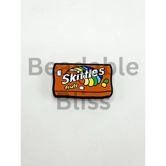 スキットロス チョコレートキャンディ スイートレインボービーンズ シリコンフォーカルビーズ