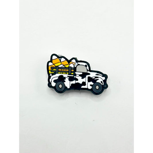牛柄トラックトラックピックアップトラックたくさんの荷物シリコンフォーカルビーズ