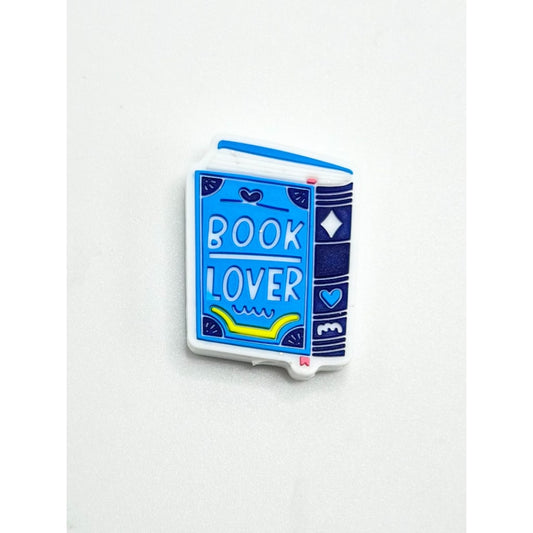 Book Lover School Student Silicone Focal Beads