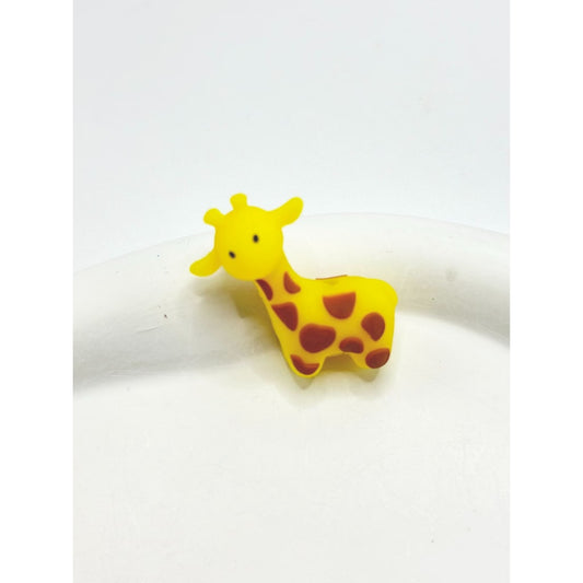 3Dの小さなかわいいキリンシリコンフォーカルビーズ