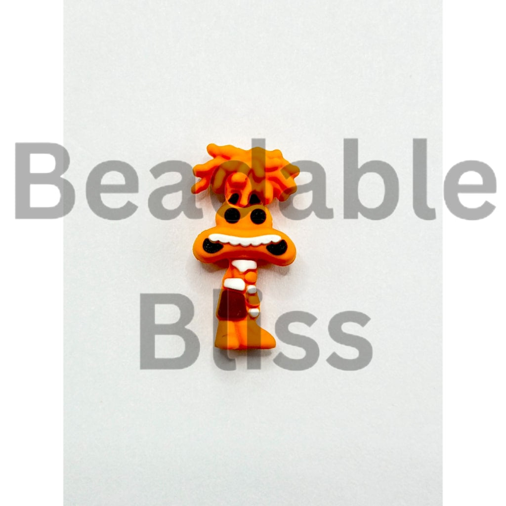 3D Insid Out Anxiet Cartoon Silicone Focal Beads （Ship out in Around 4-6 Days after Ordering)