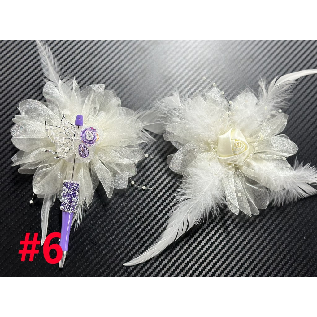 Big Beads, Extra Large Fancy Acrylic Sugar Beads with Rhinestones Feathers Butterfly Wings, 130mm Please Read the Description