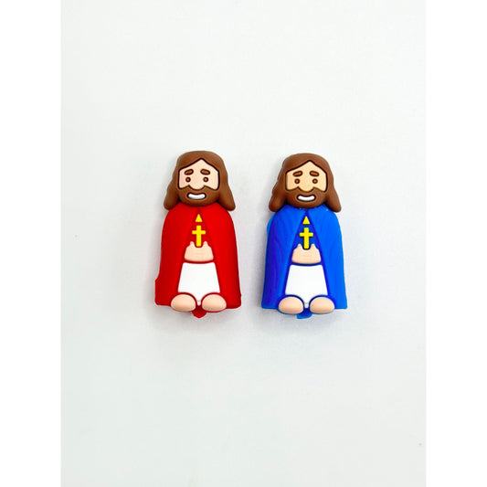 ボンディングモールド リトルクリスチャンジーザス 3Dシリコンフォーカルビーズ