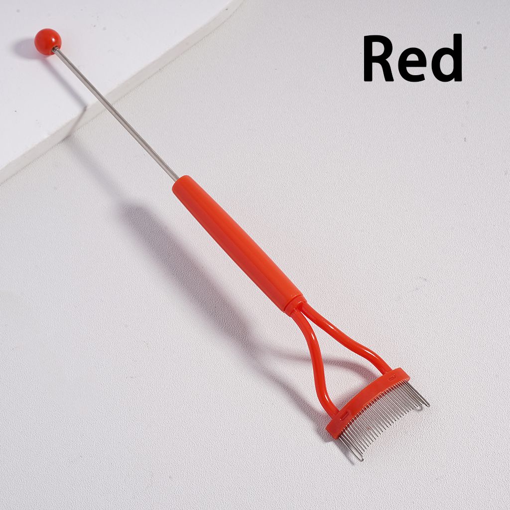 Beadable Eyelash Curler Separator Tool Comb in Solid Color, 157MM