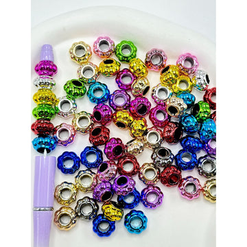 Plastic Round Beads Big Hole main image 1