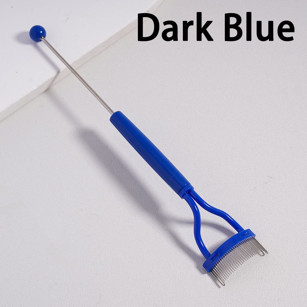 Beadable Eyelash Curler Separator Tool Comb in Solid Color, 157MM