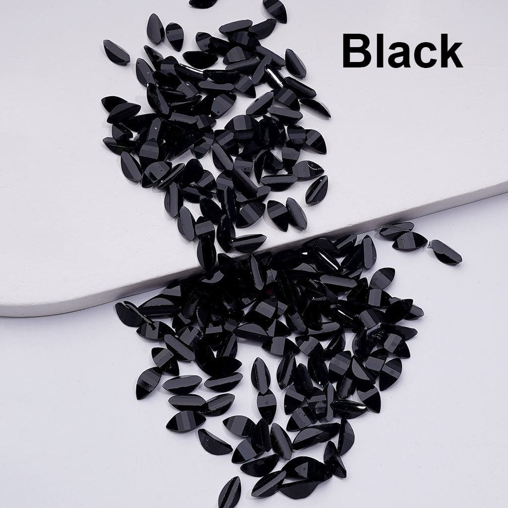 Mini Cute Glitter Tree Leaves Charm Jewelry Accessories （64.5g for 1000 Pieces)