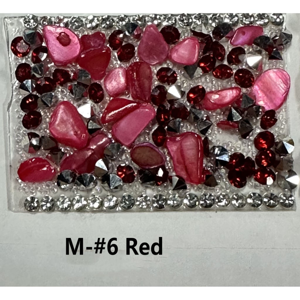 DIY Bling Bling Wraps Tapes with Small Cobblestone Pebble Cone Shape Rhinestone Clear Rhinestone Chain for Pen, Around 40*28MM, 78pcs in 1 Sheet, Please Read the Description