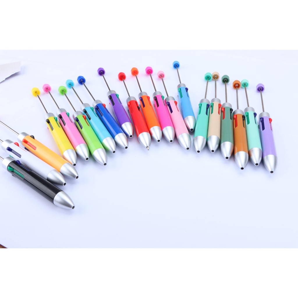 Beaded Multicolor Pens – Beadable Bliss