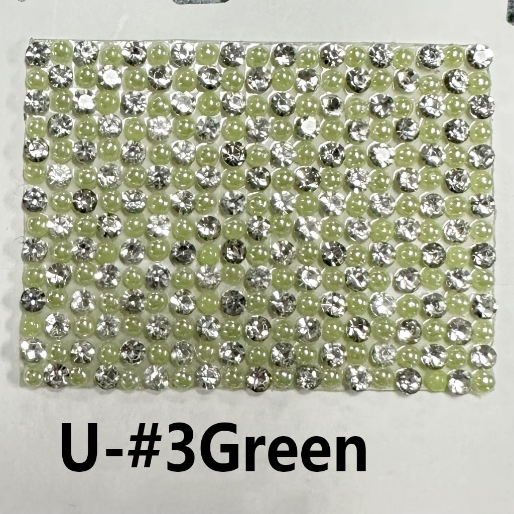 DIY Bling Bling Wraps Tapes with Clear Rhinestones & Pearls for Pen, Around 40*28MM, 78pcs in 1 Sheet, Please Read the Description